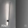 Paul Neuhaus 9407-18 PURE-GRAFO LED Wandleuchte schwarz