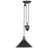 Elstead Lighting Provence 1-Light Rise and Fall Pendelleuchte Alt Bronze