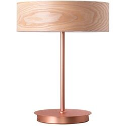 Luxus Tisch Lampe Ess Zimmer Holz Kupfer Beistell Leuchte Nacht-Licht Paulmann 79647