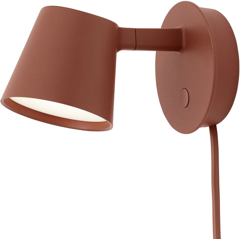 Muuto - Tip LED-Wandleuchte, kupfer-braun