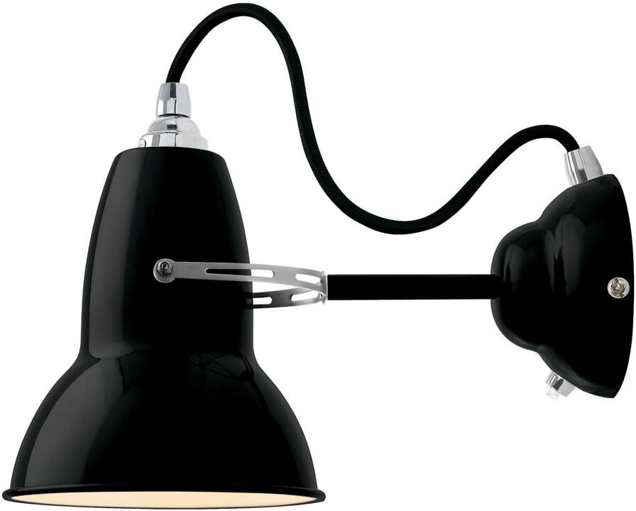 Anglepoise - Original 1227 Wandleuchte, Kabel schwarz, Jet Black