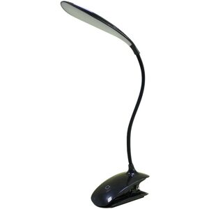 INF LED Clip Light med 3 lystilstande 360° fleksibel svanehals