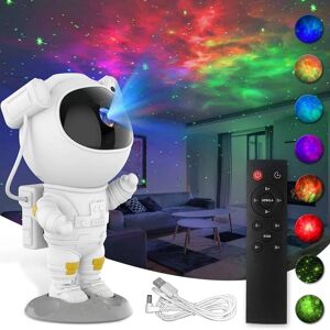 Puro Astronaut Galaxy projektor lampe - 8 projektionseffekter