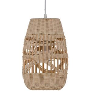 BigBuy Home Loftslampe 21,5 x 21,5 x 34,5 cm Metal Flødefarvet Ø 21,5 cm