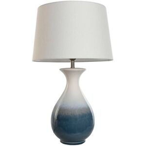 Desk lamp Home ESPRIT Bicoloured Ceramic 50 W 220 V 40 x 40 x 70 cm