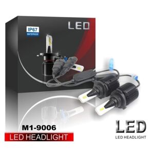 Teknikproffset LED-konvertering M1, H8, H9, H11, 20W/lampa, 4000LM, 2-pack