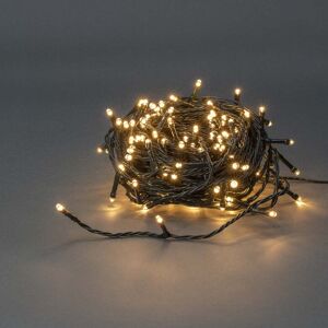 Nedis Julebelysning   Snor   180 LED's   Varm Hvid   13.50 m   Lyseffekter: 7   Indendørs eller udendørs   Strømforsyning