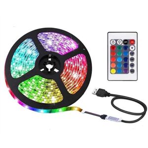 EHT 2m IP65 LED-sløjfe RGB SMD5050 - TV - Computer - Bil - USB