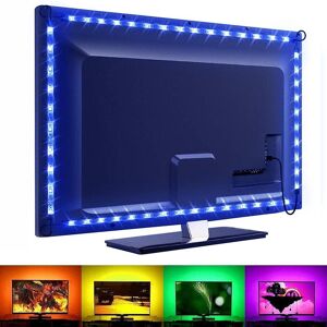 Generic 2m LED-Strip Lights til TV / Lyskæde / LED-liste – RGB