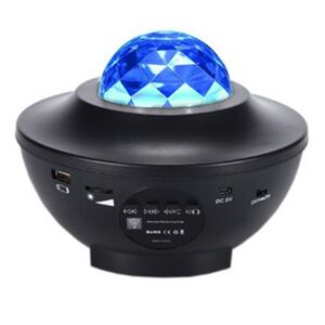 EHT Galaxy lampe pro / natlys / stjerneklar projektor med bluetooth højttaler