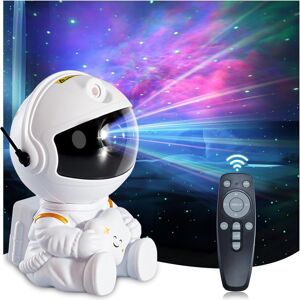 Vitu Astronaut Night Light / Galaxy lampe med fjernbetjening - Nepula Starry Sky Projector