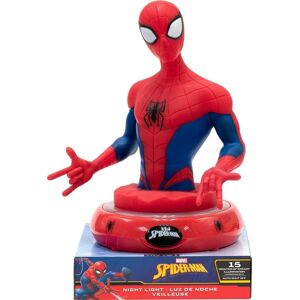 Kids Licencing Spiderman natlampe 3D lampe figur nat avengers