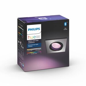 Philips Hue Centura indbygningsspot aluminium 1x5.7W 230V firkantet