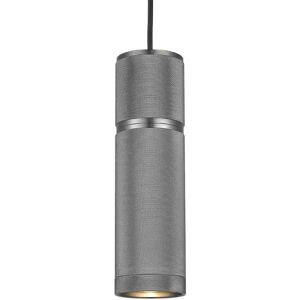 Halo Design Halo- the pendant Cylinder pendel i Metal gun black Ø12 2,5m kabel