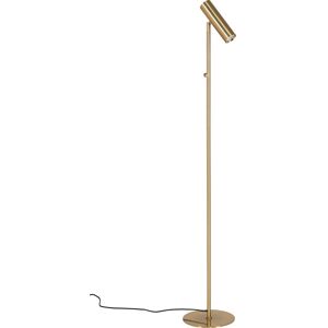 Homeshop Gulvlampe Lampe i messing med stofledning på 210 cm Pære: GU10/5W LED IP20 - 6409104