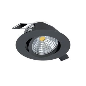 EGLO Saliceto Indbyg. Kip Ø88 6w 380lm 2700k Dæmpb. Sort - Indbygninglampe - 98609