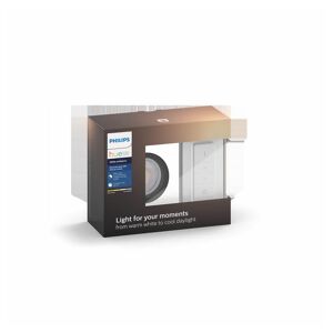 Philips Hue MILLISKIN indbygningsspot aluminium 1x5.5W 230V med fjernbetjening - firkantet