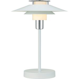 Halo Design Rivoli Bordlampe, Ø24 Cm, Hvid/krom