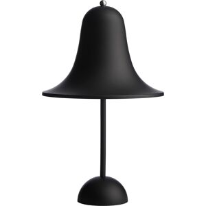 Verner Panton Pantop Bordlampe, Mat Sort, Ø18 Cm