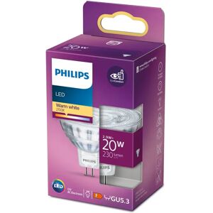 PHILIPS LED Classic glas spot 20W GU5,3 varm hvid ikke dæmpbar 1 pak