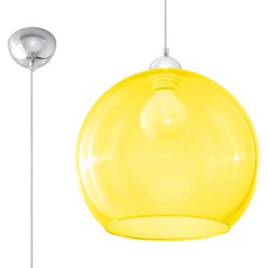 Sollux Lighting Vedhæng Lampe Ball Gul