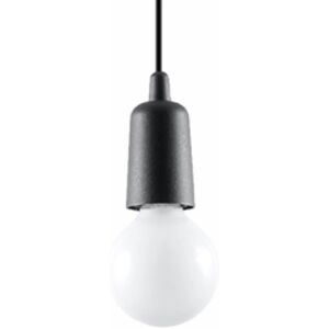 Sollux Lighting Vedhæng Lampe Diego 1 Sort