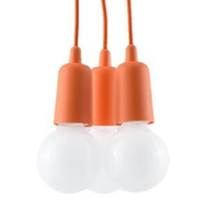 Sollux Lighting Vedhæng Lampe Diego 3 Orange