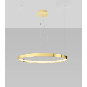 Sollux Lighting Lysekrone Rio 78 Poleret Guld Led 3000k