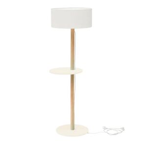 Ragaba Ufo Gulvlampe 45x150cm Hvid / Hvid Lampeskærm