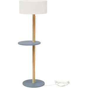 Ragaba Ufo Gulvlampe 45x150cm - Mørkegrå / Hvid Lampeskærm