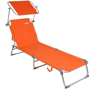 Deuba Solseng Ibiza Orange 190x59x29cm Solsejl I Aluminium