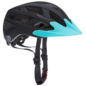 Deuba Børnecykelhjelm S, Led, 50-57cm, 3-13 År, Ce-Certificeret, Sort-Blå