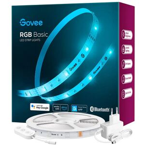 Govee RGB Smart Wi-Fi + Bluetooth LED Strip Lights - 5m - Hvid