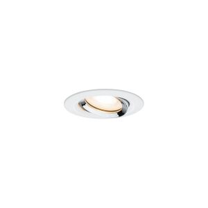 Paulmann 929.03, Indbygget lysplade, GU10, 1 pære(r ), LED, 2700 K, Krom, Hvid