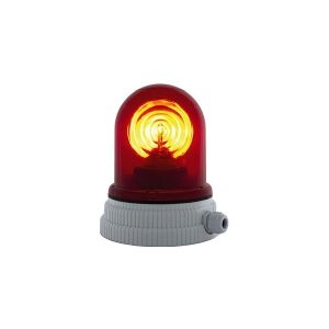 ANDERSSONS AGENTUR Roterende lampe, Type 200R.240, 240V AC/DC, RØD, H1 55W, IP55