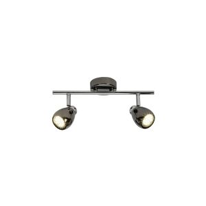 Brilliant Milano G21713/76 Loft-spotlights LED (RGB) GU10 6 W Krom, Sort