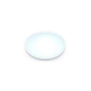 WiZ Superslim loftslampe, 14 W, Intelligent loftslys, Wi-Fi/Bluetooth, Hvid, LED, Metal, Ikke-udskiftelig pære(r)