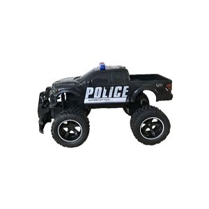 TOYMAX Police Car R/C 1:14 w/sound & light 27/49/MHz