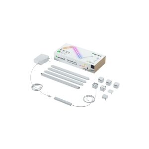 Nanoleaf Lines 90 Degress Smarter Kit - Trådløst belysningssæt - LED x 4 - 2 W - RGBW-lys - 1200-6500 K - linje