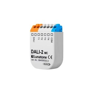 CSDK-SL DALI-2 input modul har integreret applikationskontroller som gør den kan konfigureres til alle former for styring af DALI enheder