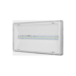 AWEX Emergency lighting fitting EXIT L IP65 LED 6W 850lm 1h single-purpose AT white ETL/6W/BSE/AT/WH - ETL/6W/BSE/AT/WH