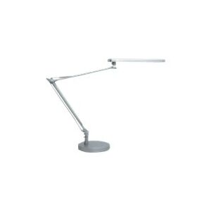 Hamelin Unilux Mambo - Skrivebordslampe - LED-lyspære - klasse A+ - 4000 K - metalgrå