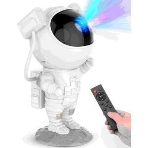 Astronaut Natlampe/Galaxy lampe - LED Projektor med fjernbetjening