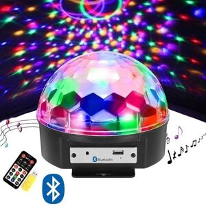 Disco lampe med Bluetooth & Højttalere - LED lampe - RGB black