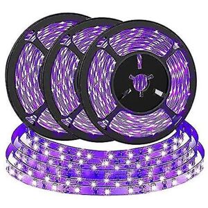 15m Uv Led Strip, Brtlx Led Strip Uv Black Light, Dc5v Usb Port Led Strip Violet Light Smd 2835 Led F