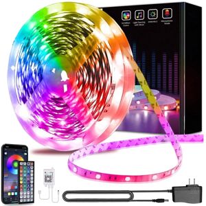 15M Bluetooth LED Strip 5050 RGB LED Strip Multicolor