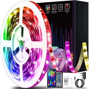 20M Led Strip Lys Bluetooth Smart App Kontrol Musik Synk Farve Ændring RGB Led lys Strips med fjernbetjening