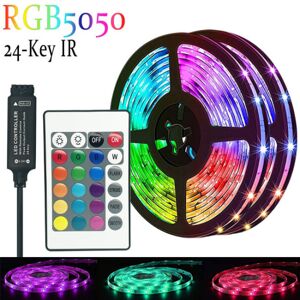 2m LED-Strip Lys til TV / Lyssløjfe / LED strip - RGB multi-farve