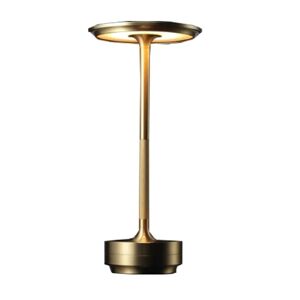 Sladdløs bordlampe Dimbar vandtæt metal USB opladningsbar bordlampe