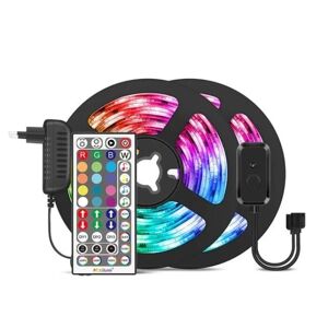 RGB 20m LED slinga RGB5050 Music Sync LED Strip MultiColor ColorRGB 20m 5050 LED Strip
